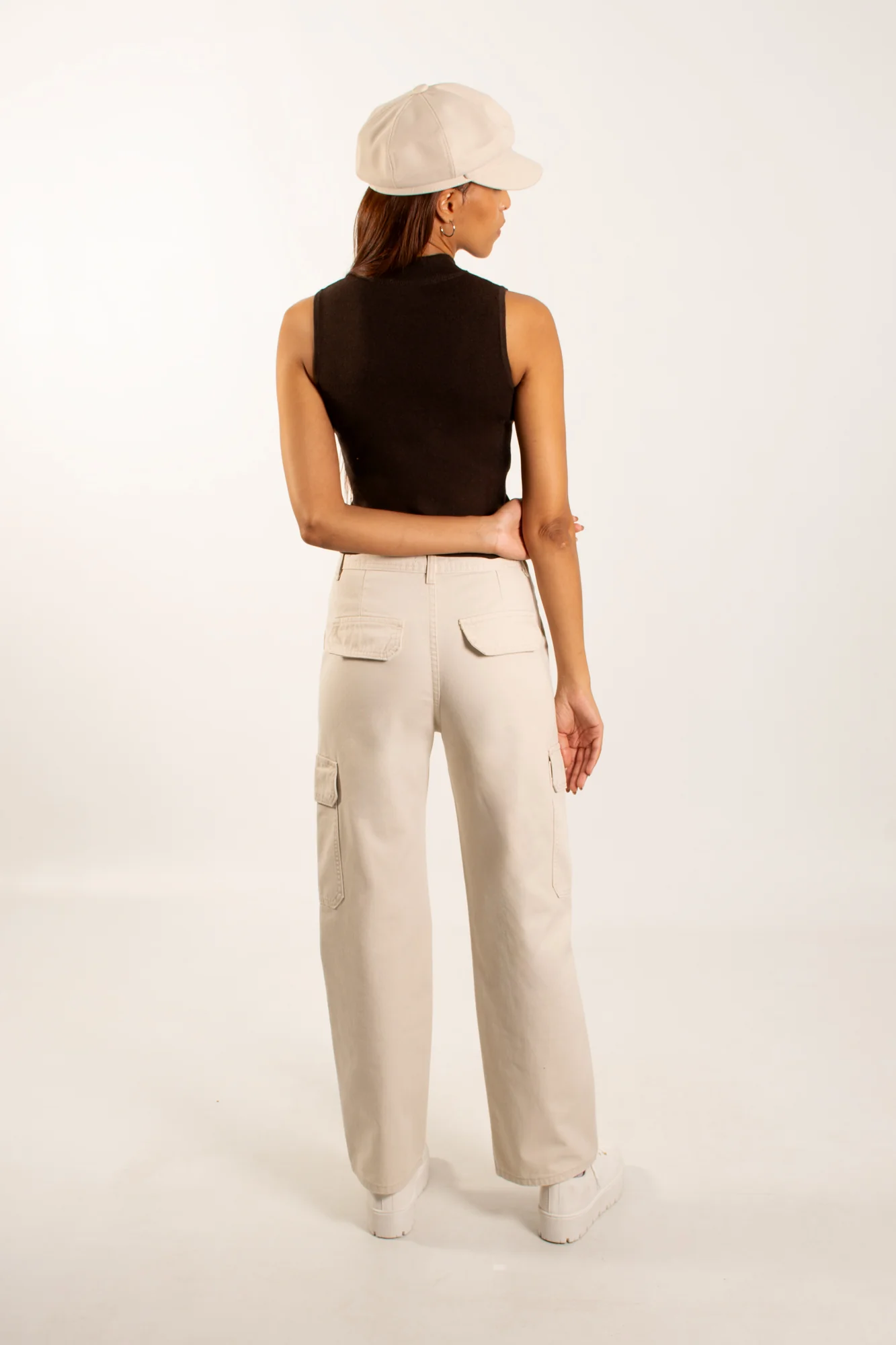 Cotton Cargo Pants - Image 3