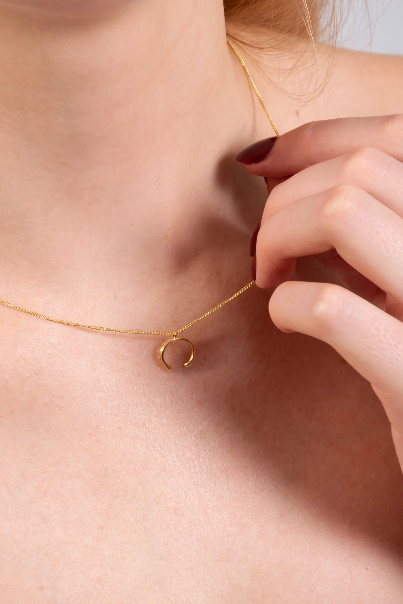 Gold Plated Pendant Necklace - Image 4