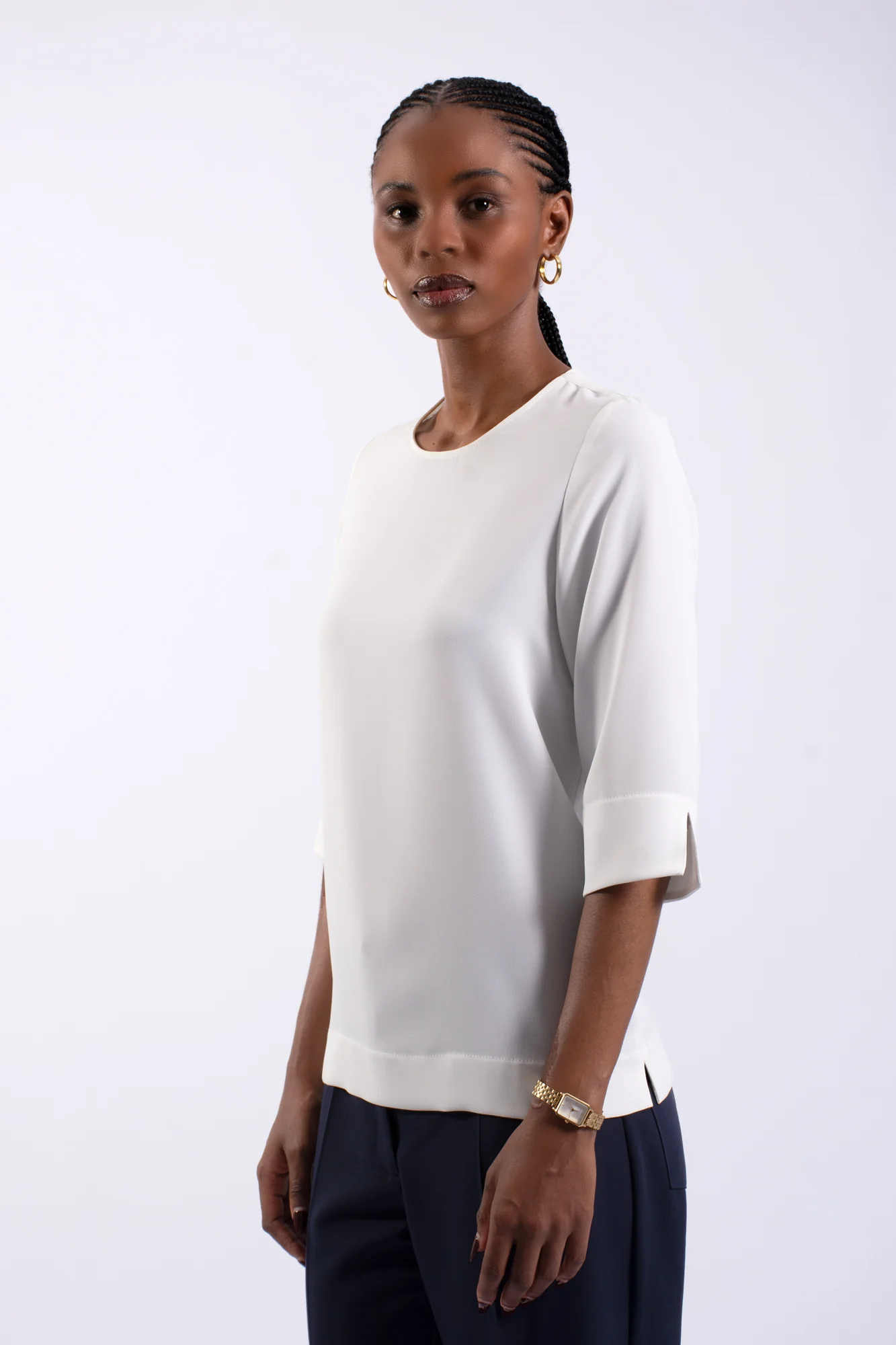 Ladies Office 3/4 Blouse