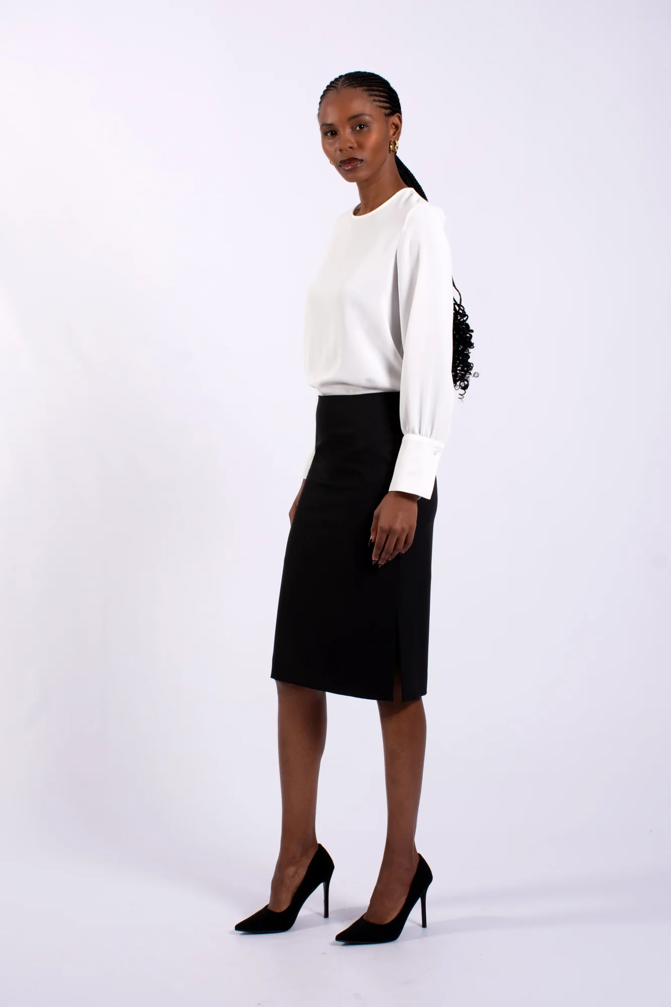 Ladies Office Skirt 65 CM - Image 3