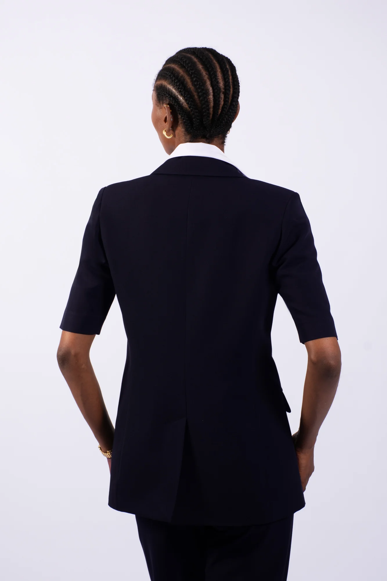 Ladies Office Short Sleeve Jacket - Image 8