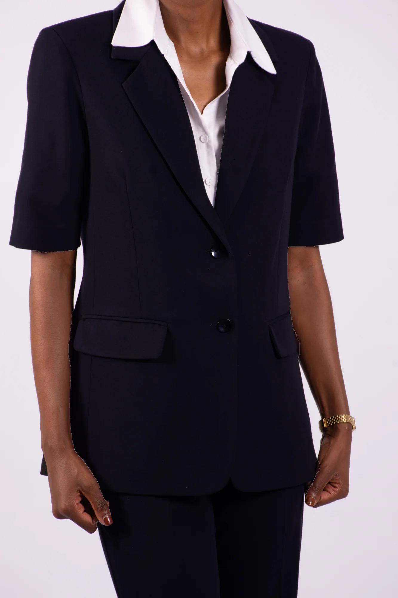 Ladies Office Short Sleeve Jacket - Image 9