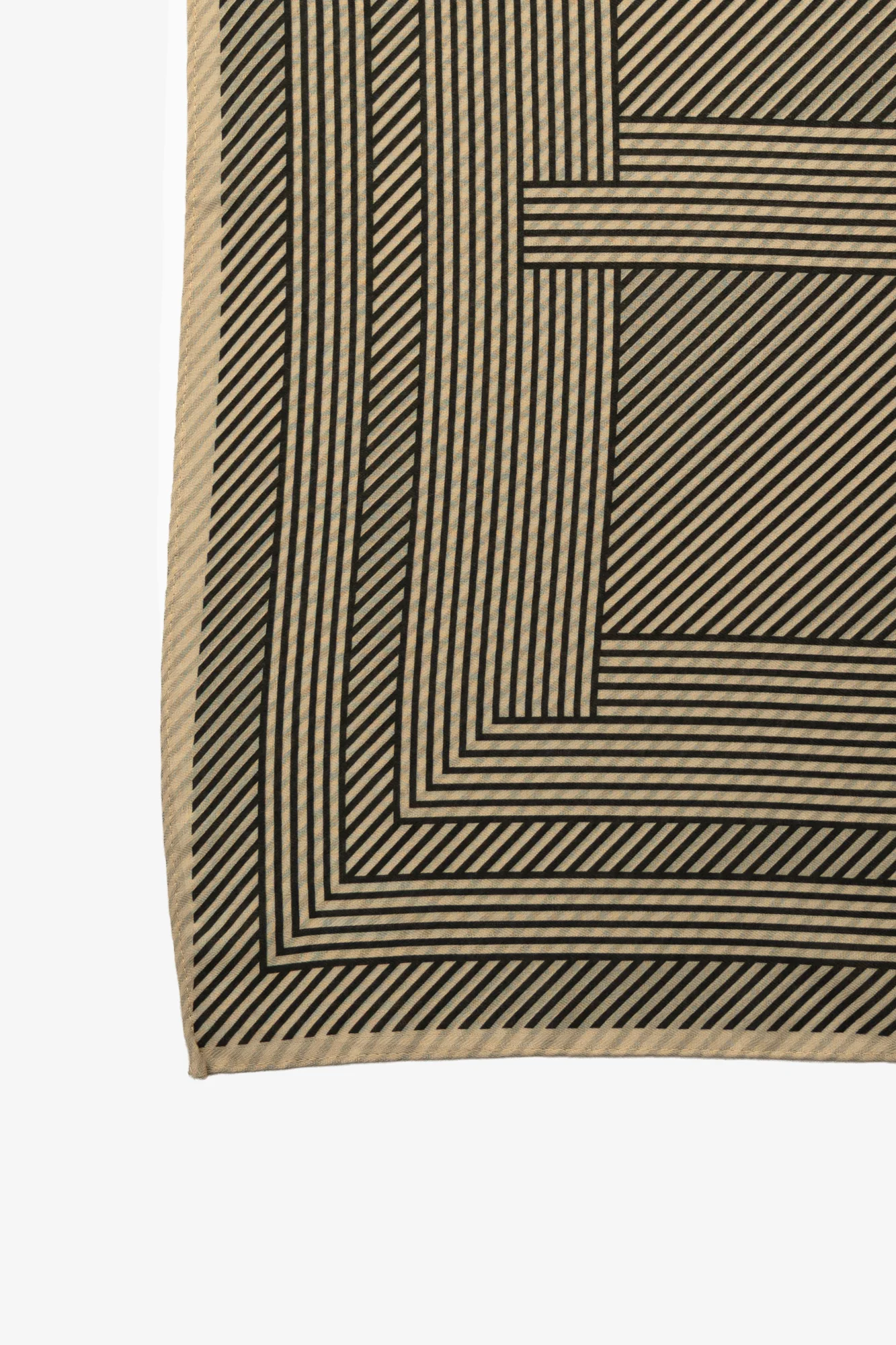 Metro Lines Neckerchief - Camel - Image 3