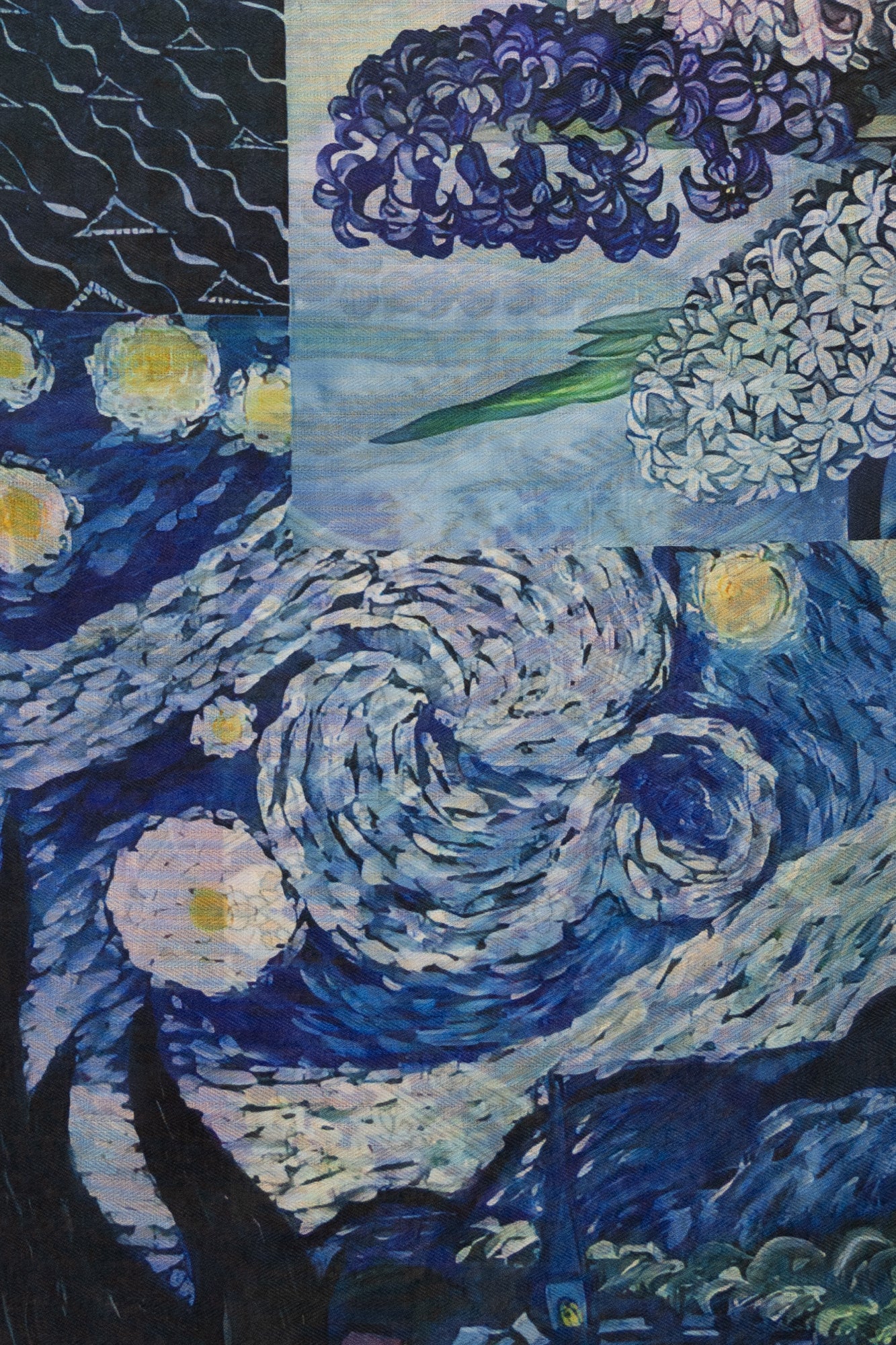Midnight Bloom Neckerchief - Colbolt - Image 4