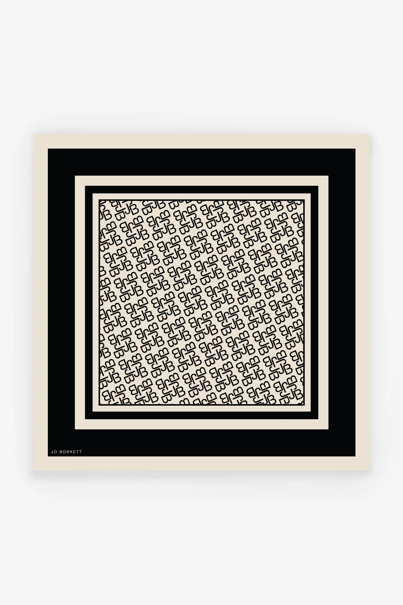 Monogram Neckerchief (Cream) - Image 2