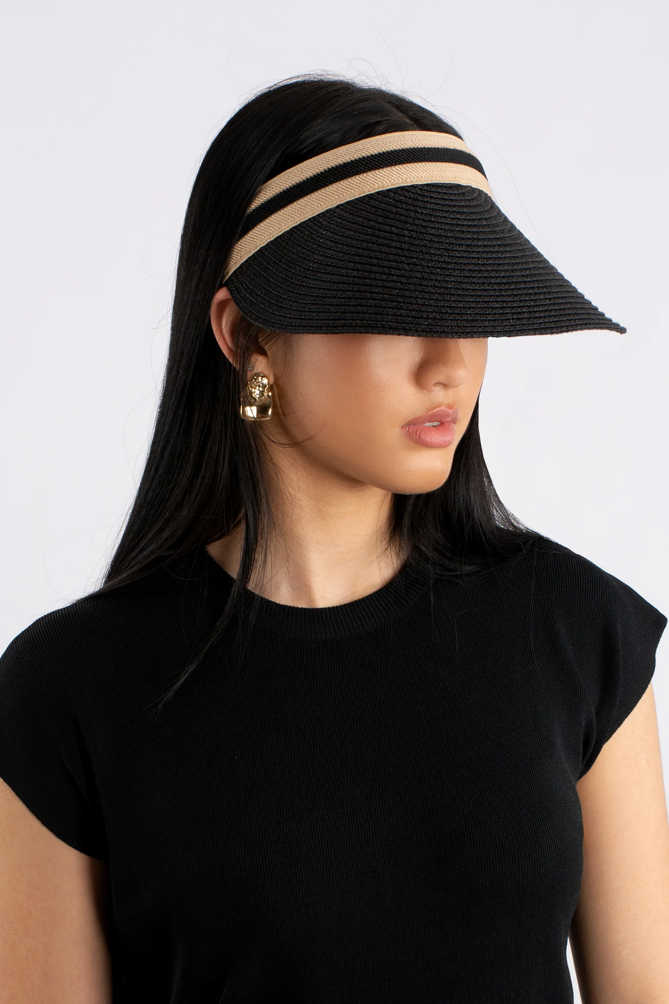 Raffia Peak Cap - Image 3