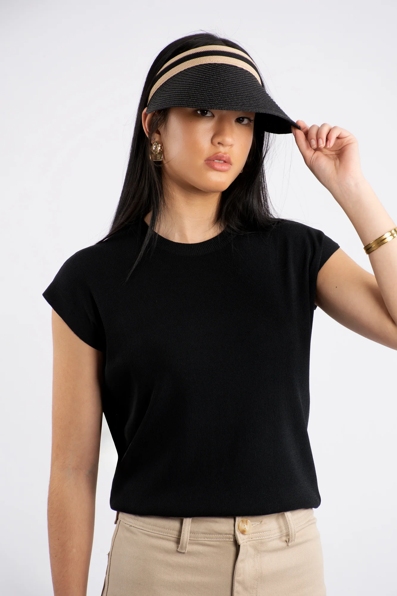 Raffia Peak Cap - Image 4