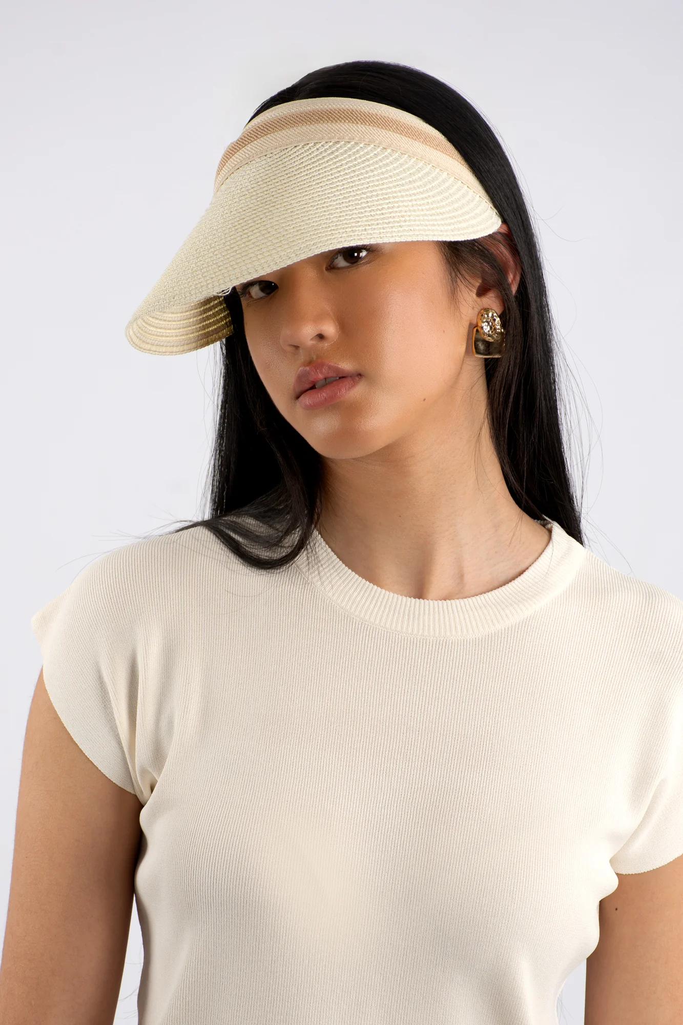 Raffia Peak Cap - Image 6