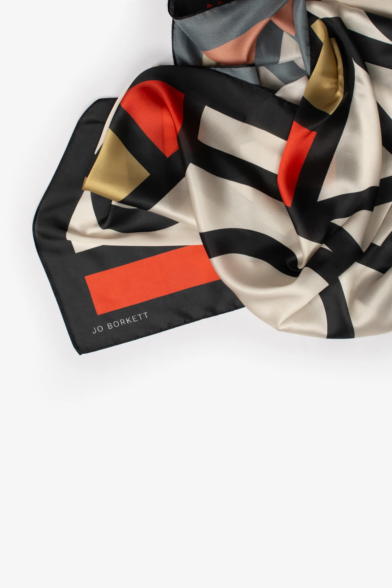 Silk Touch Rectangular Micetury Design  - Earthtone - Image 3
