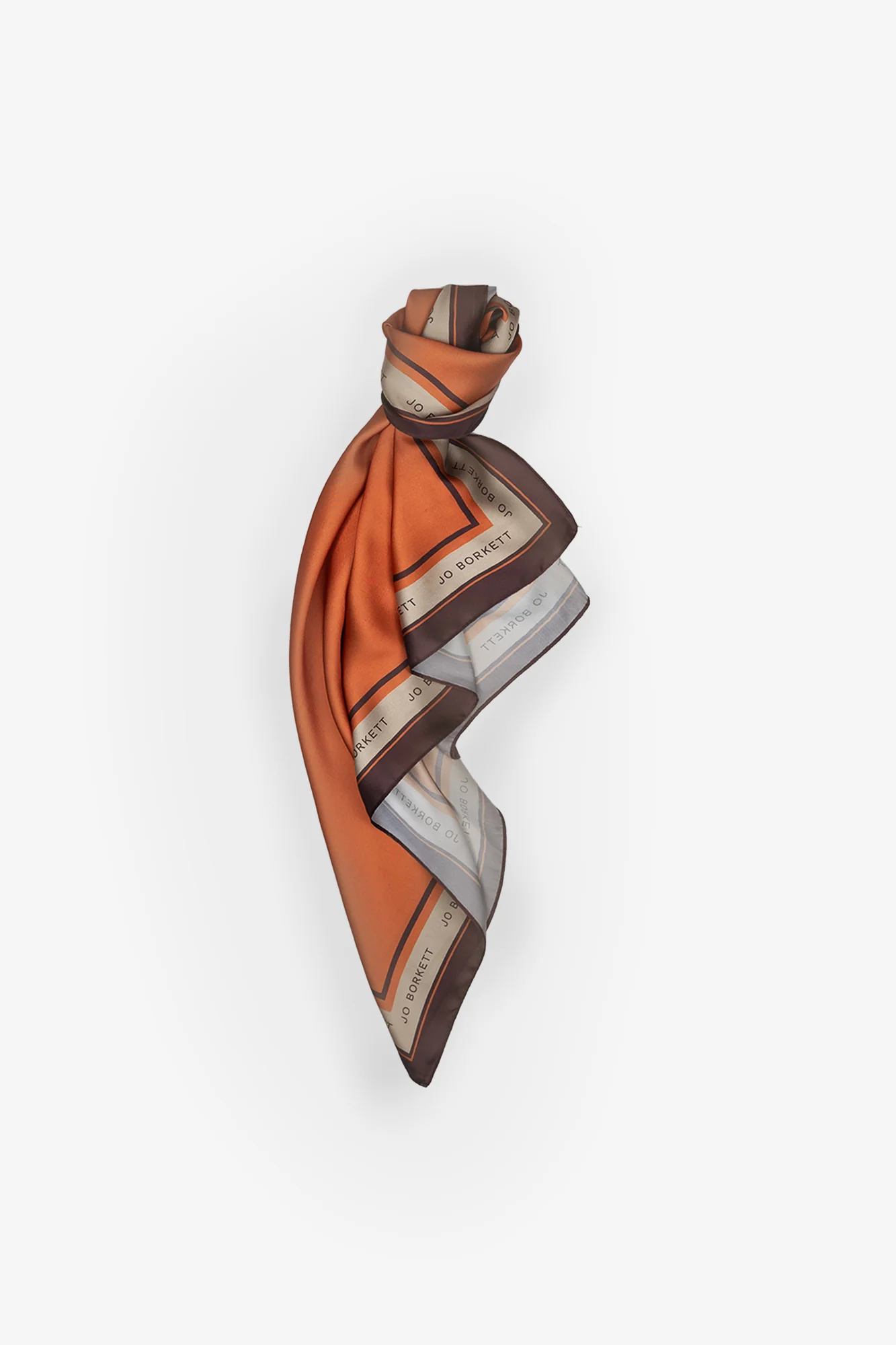 Silk Touch Signature Border Neckerchief - Image 3