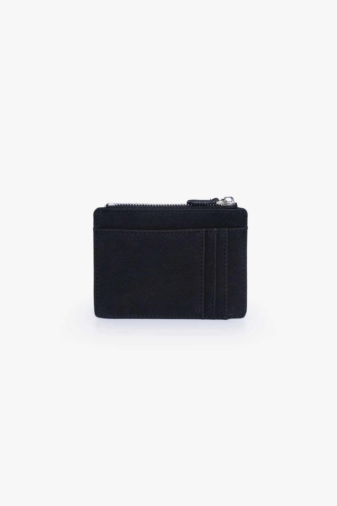 The Jessica - Suede Card Holder - Black - Image 2
