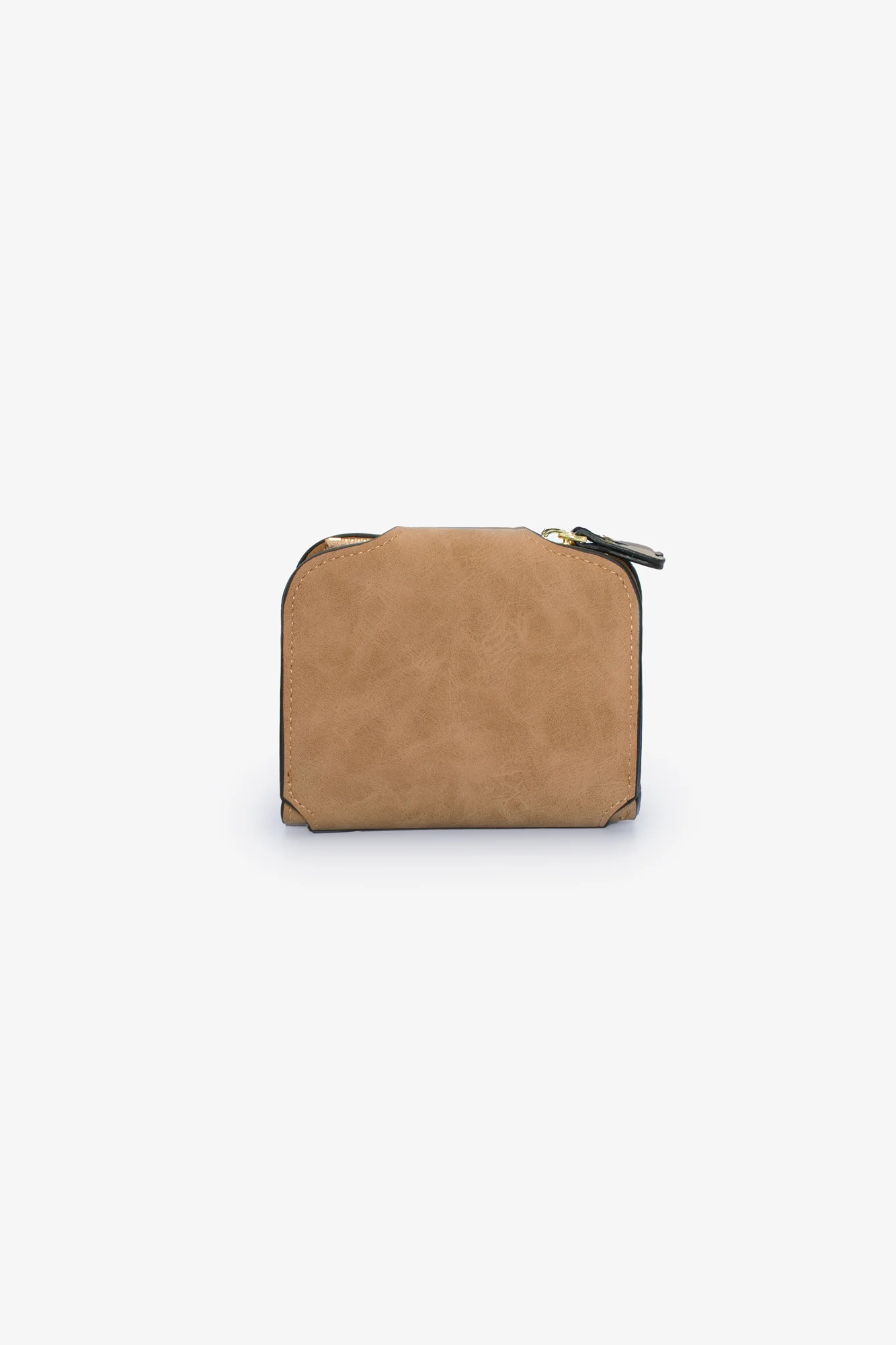 The Small Bi Fold Wallet - Tan - Image 2
