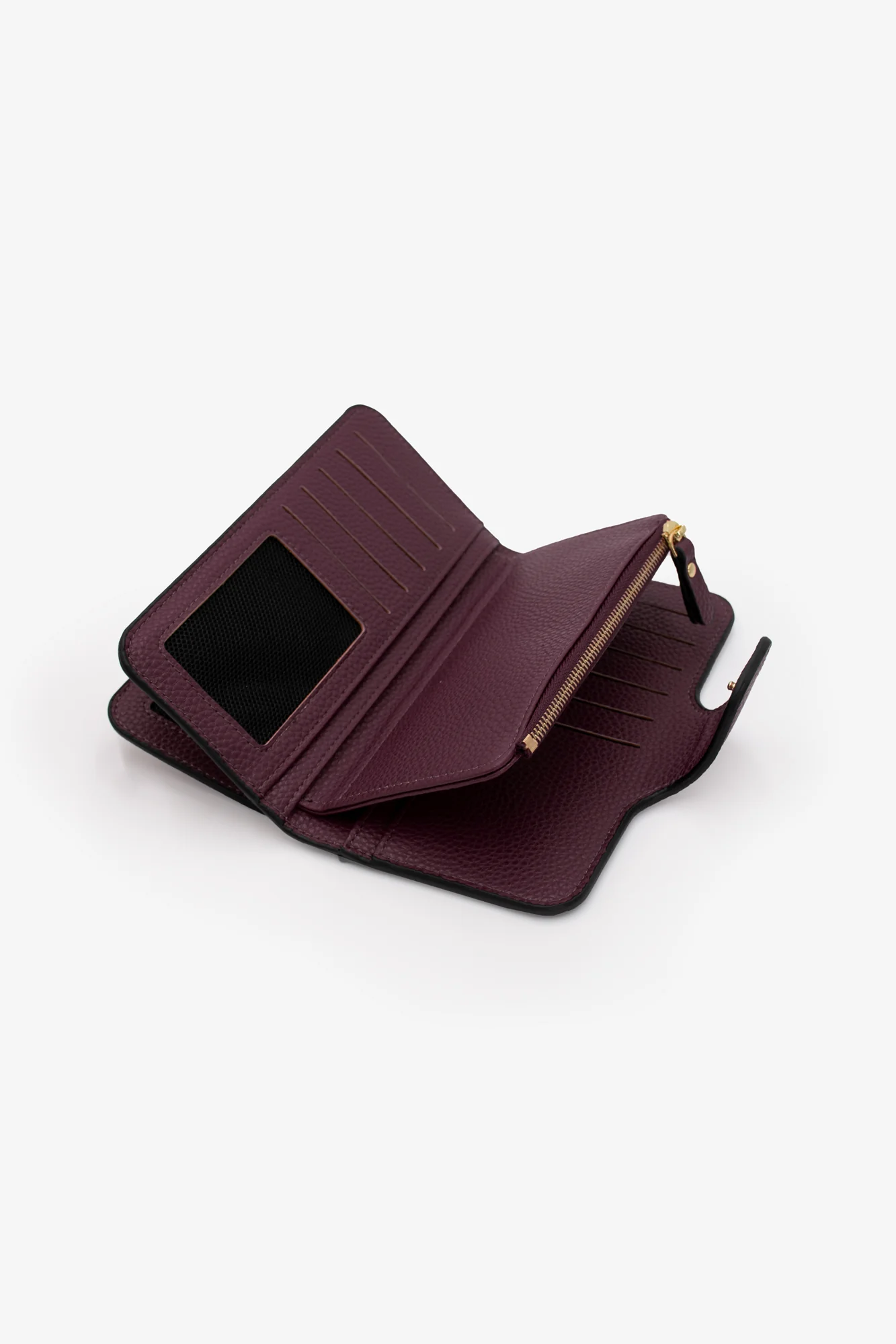 The Windsor Wallet - Plum - Image 3