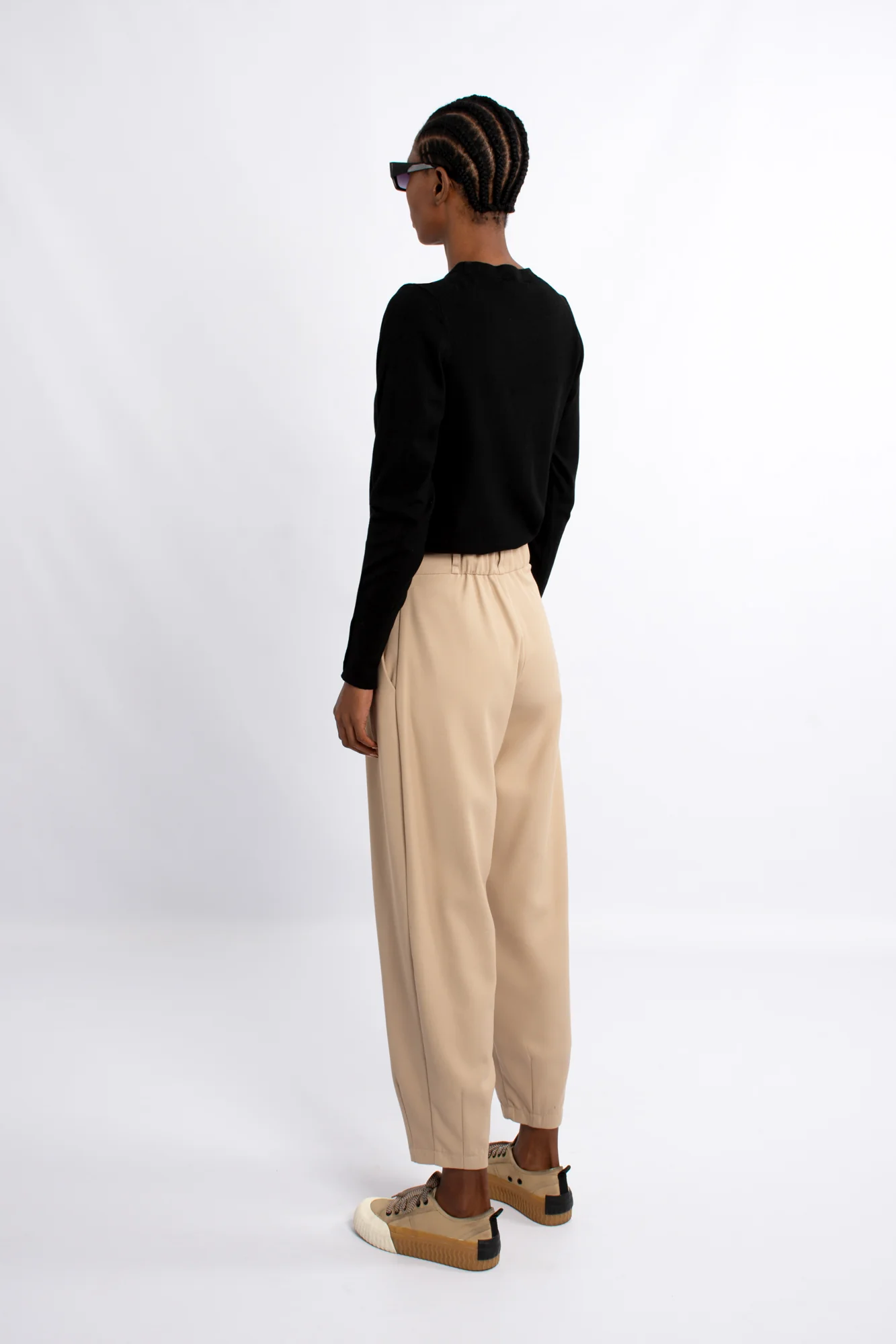 Twill Barrow Leg Trouser - Image 3