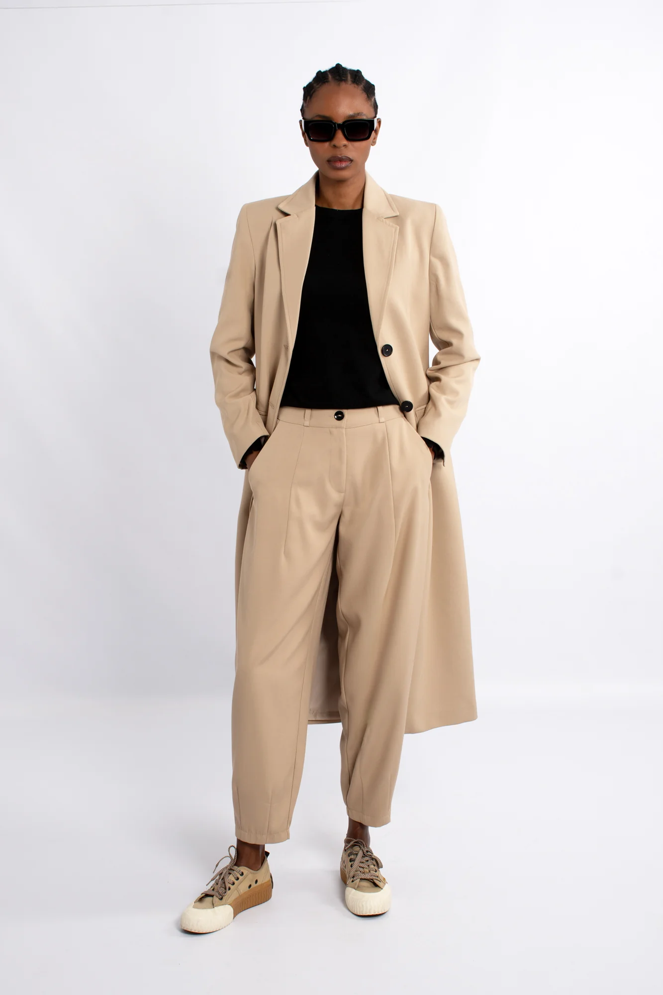 Twill Barrow Leg Trouser - Image 4