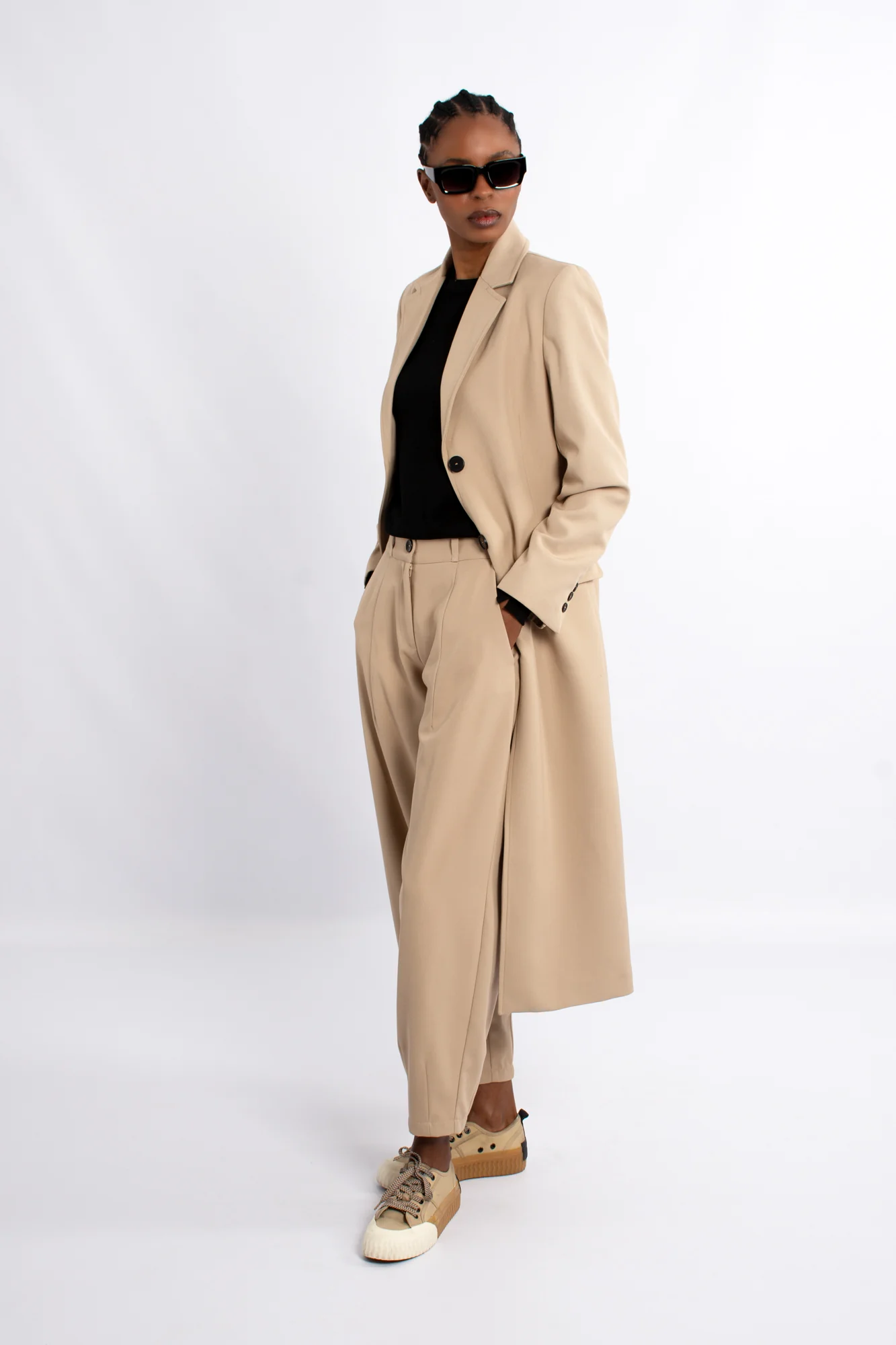 Twill Barrow Leg Trouser - Image 5